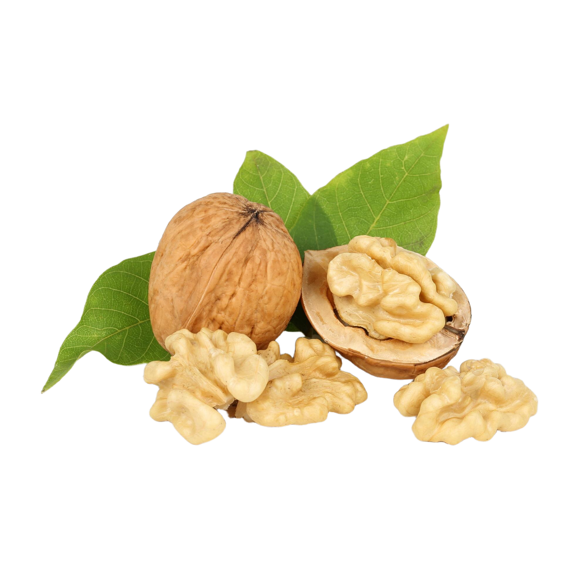 Nueces nuez nueces nuez cascara nuez cuadrado sobre tabla madera